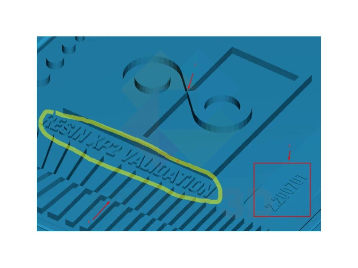 Teste de Exposicao para Resina de Impressora 3D