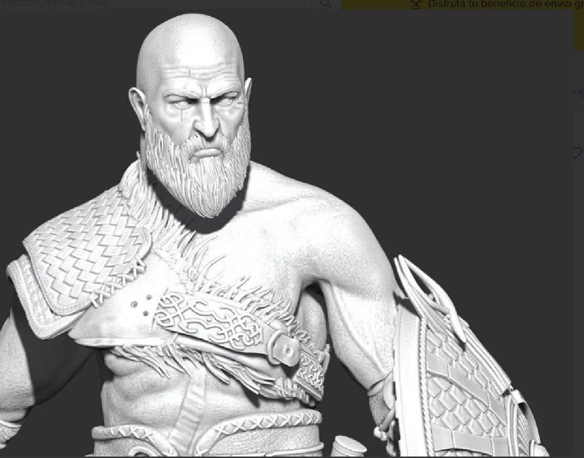 Deus da guerra. Kratos velho