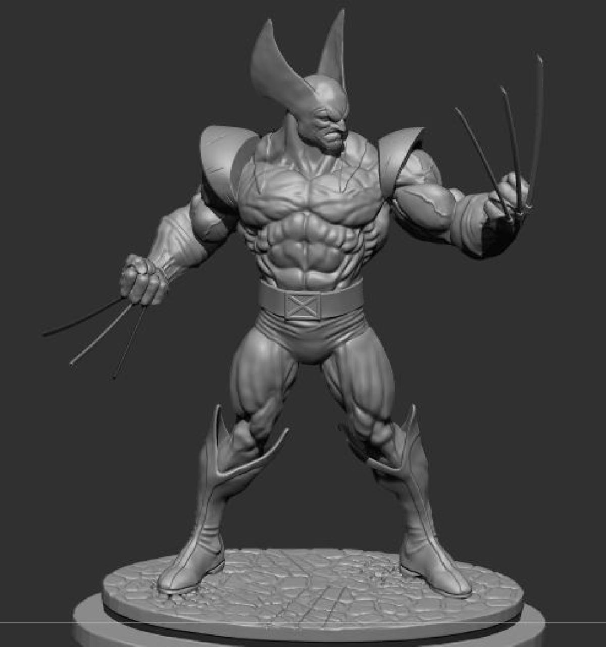 Wolverine   X MEN / Cabeca Intercambiavel