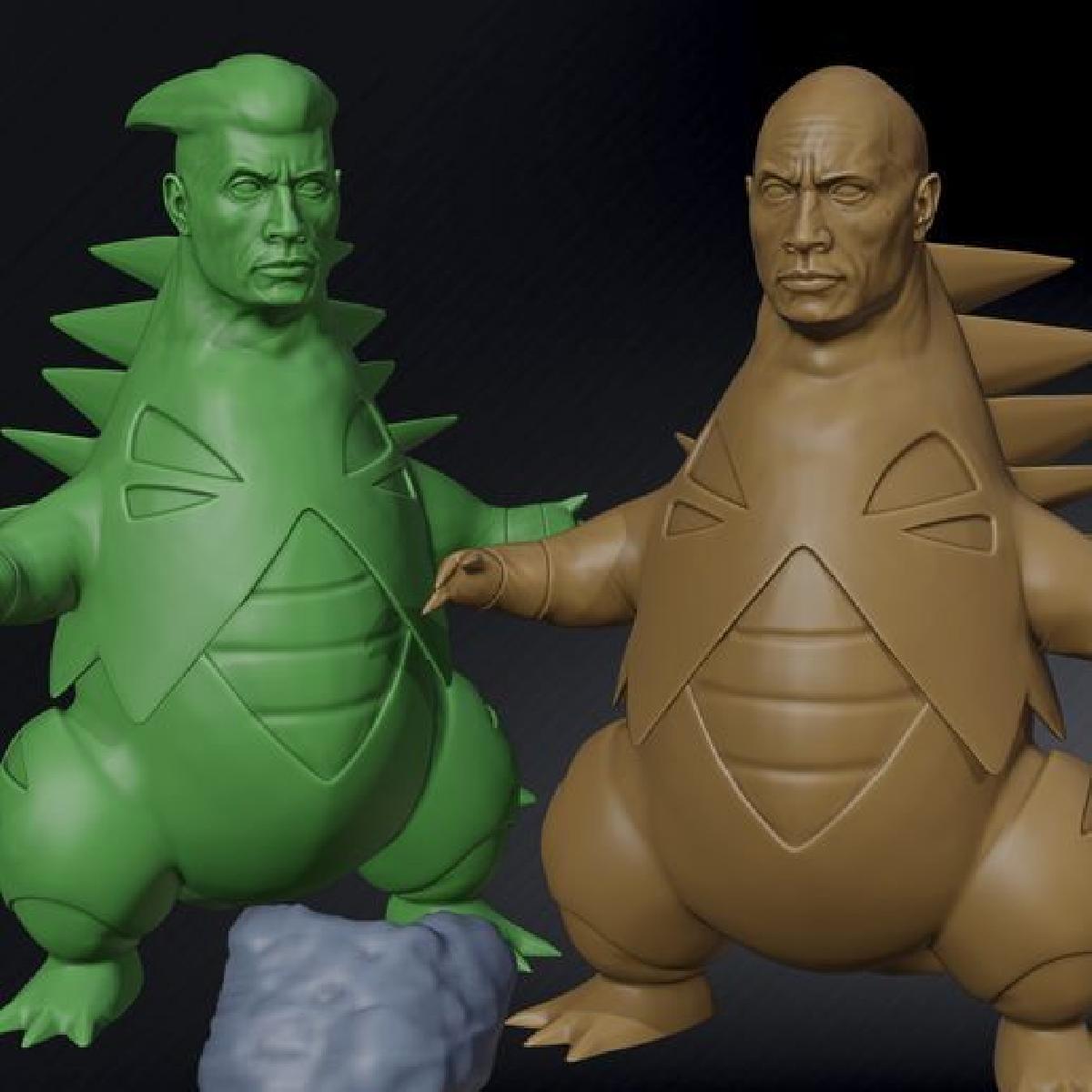 Tyrani Rock Tar, Tyranitar A Rocha / Pokemon