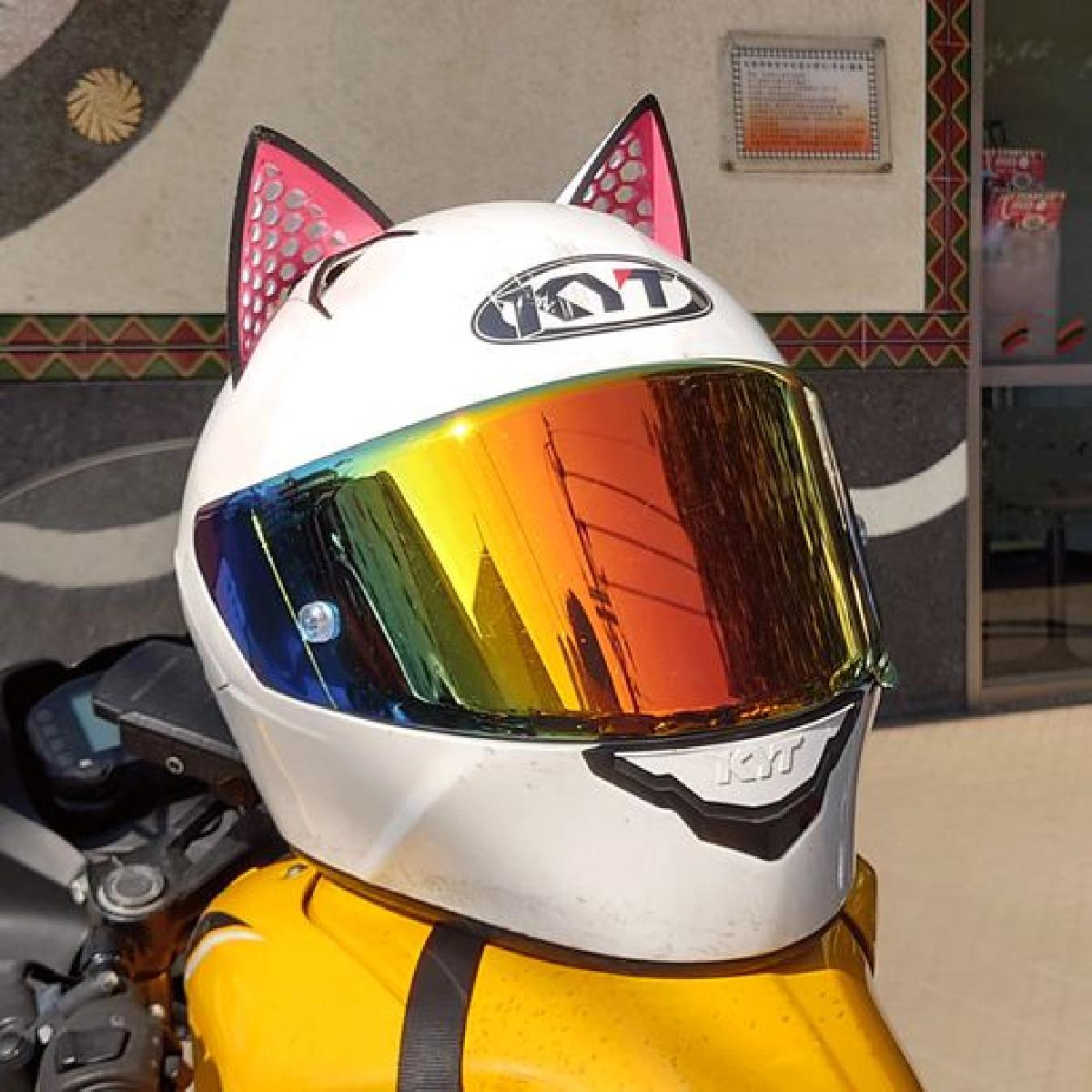 Orelha de gato para capacete KYT NFR V2