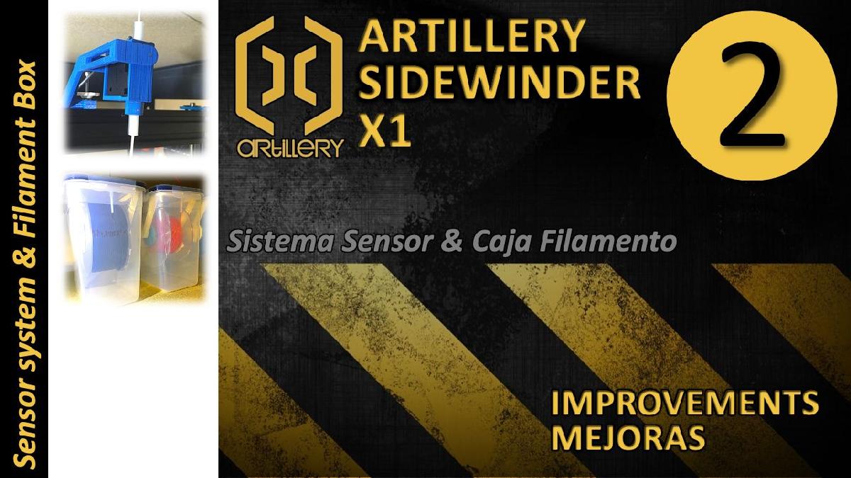 Sistema de Sensor de Filamento Artillery Sidewinder X1