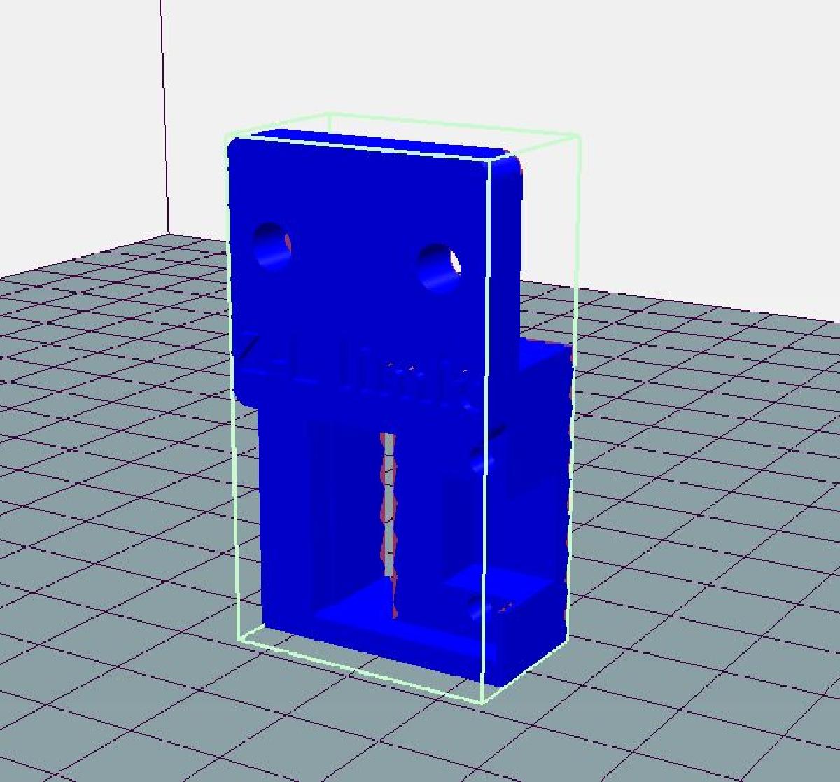 Impressora 3D CoreXY ELF de Criatividade, interruptor de limite Z STL.