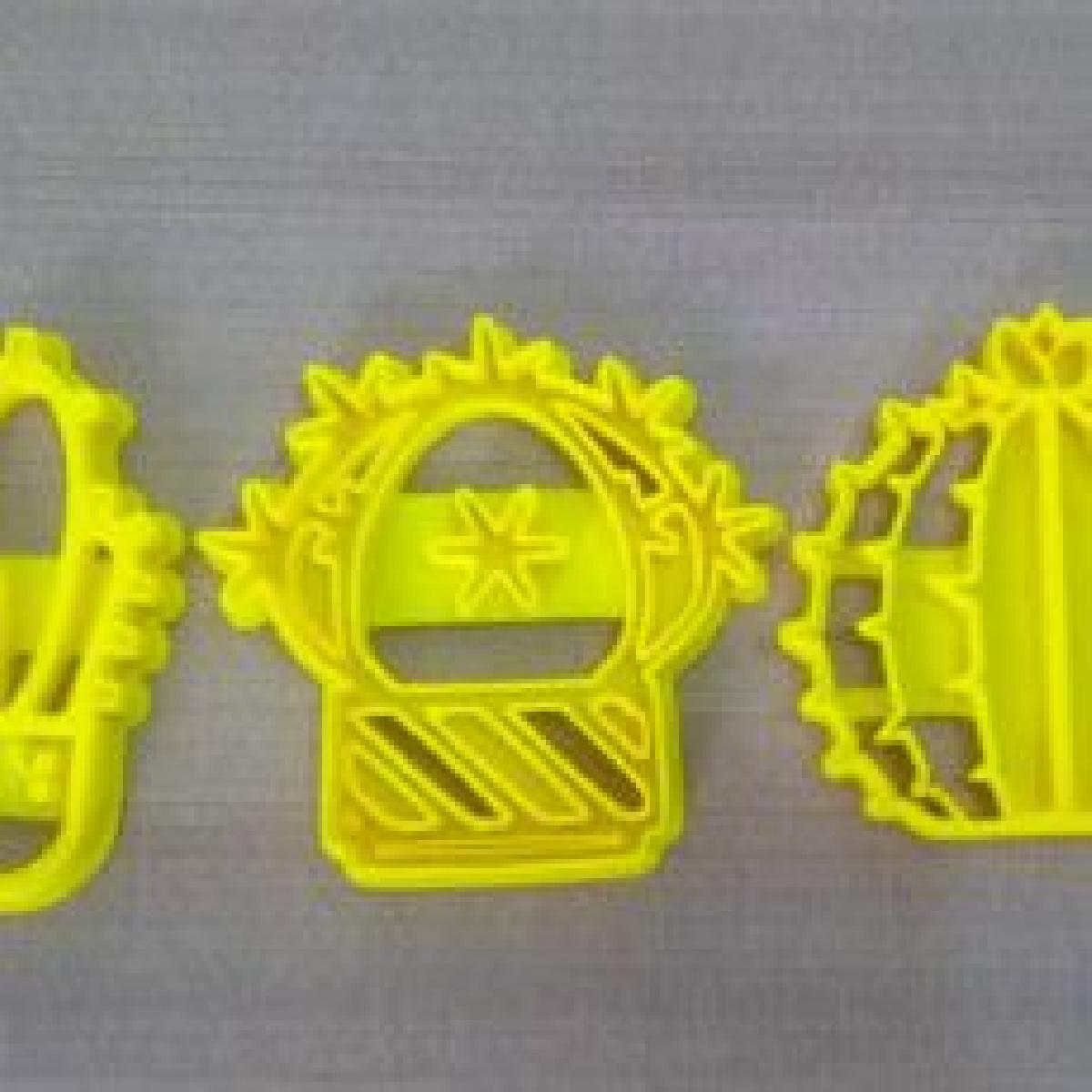 Cortador de biscoito em forma de cacto