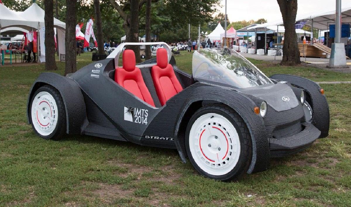 Local Motors Strati Carro Impresso em 3D