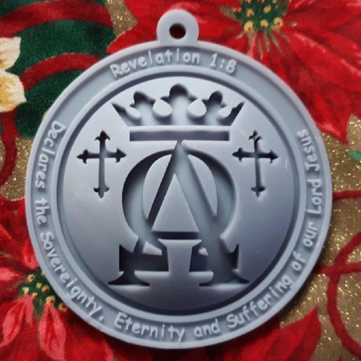 Medalhao de Cristo Soberania