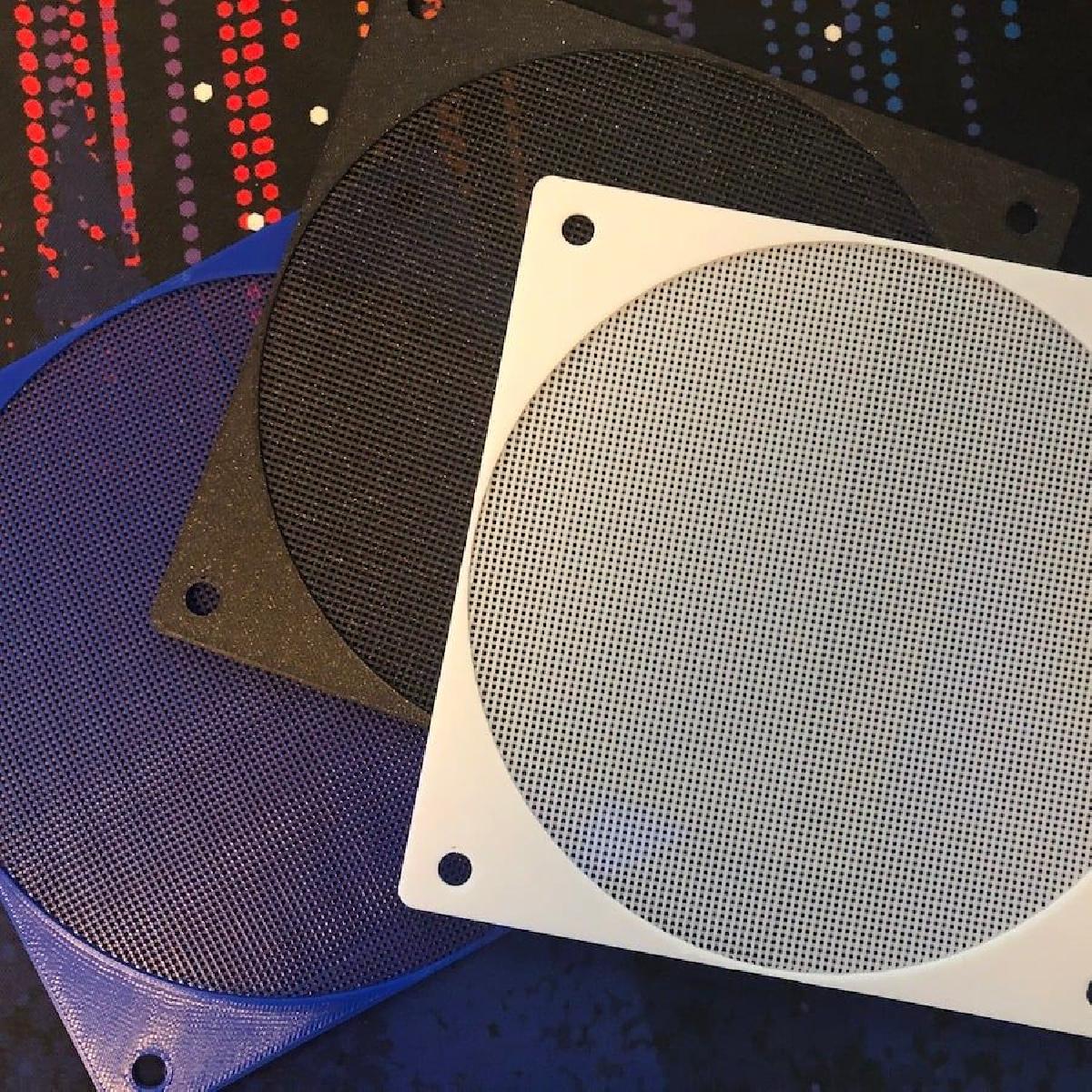 Capa de Ventoinha de 120mm / Filtro de Malha