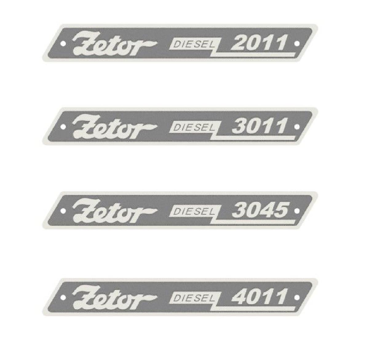 Emblema lateral Zetor