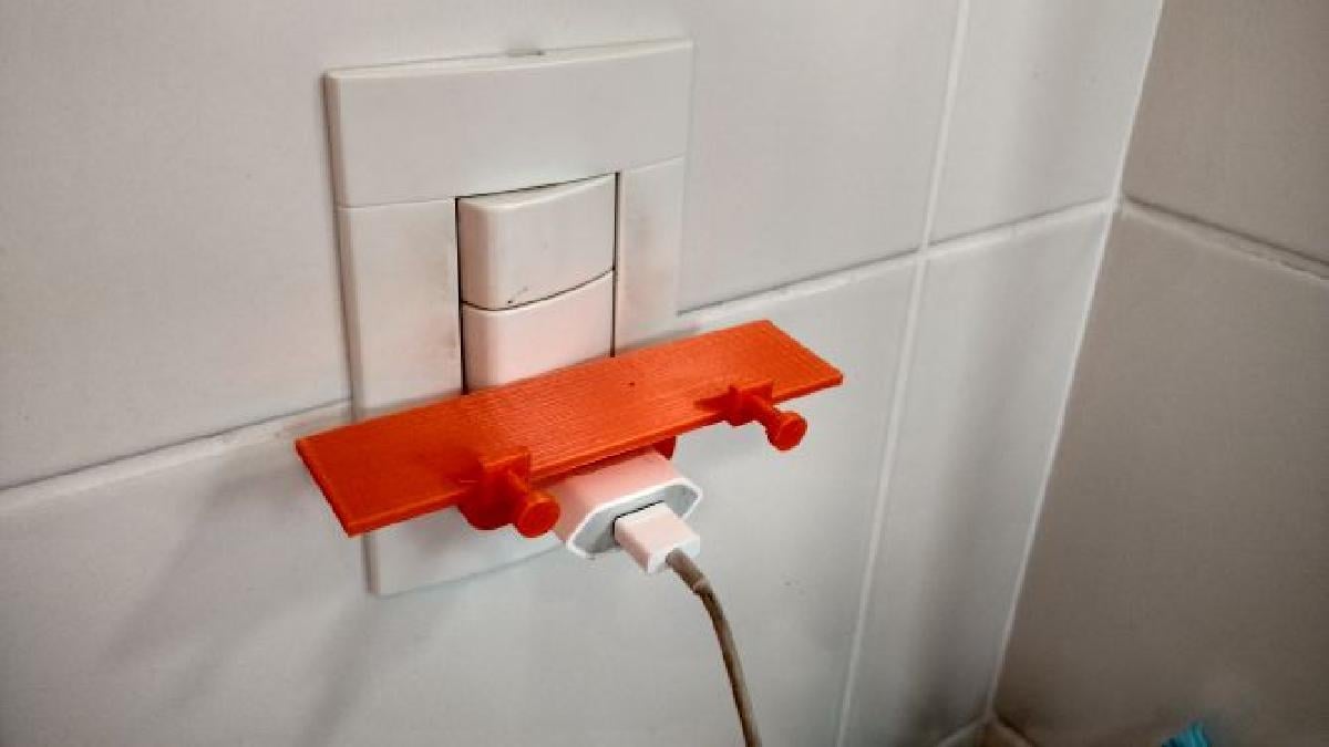 Prateleira de carregamento para smartphones Para tomadas brasileiras! Compativel com iPhones.
