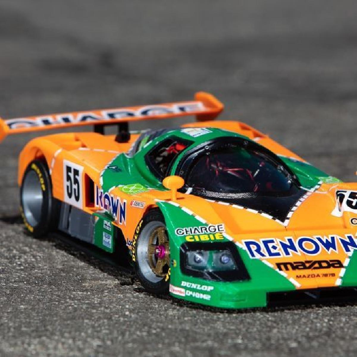 1991 Mazda 787B 3d Impresso RC Car