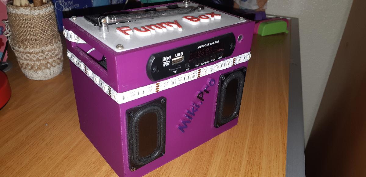 Radio MP3 bateria 12V