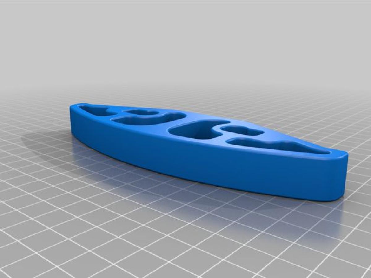 Parachoque frontal de TPU para o Traxxas 4 Tec 2.0.