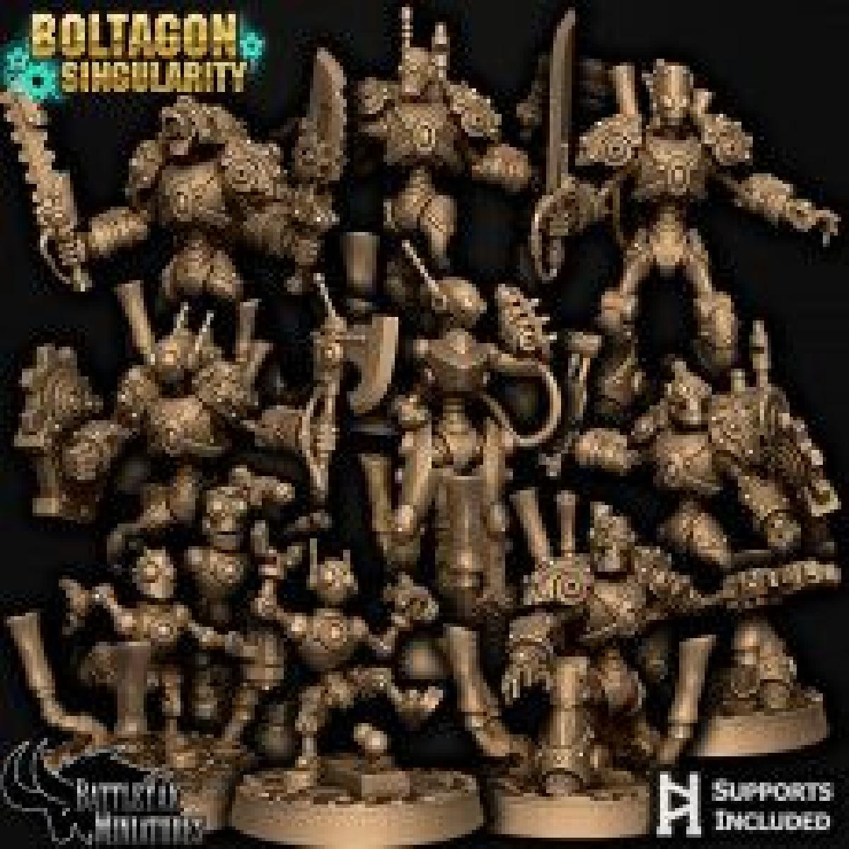 Pacote de Personagens Boltagon Singularity