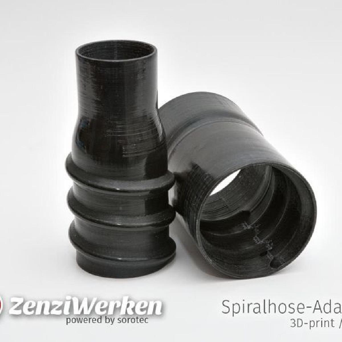 Adaptadores de mangueira em espiral (40 mm)