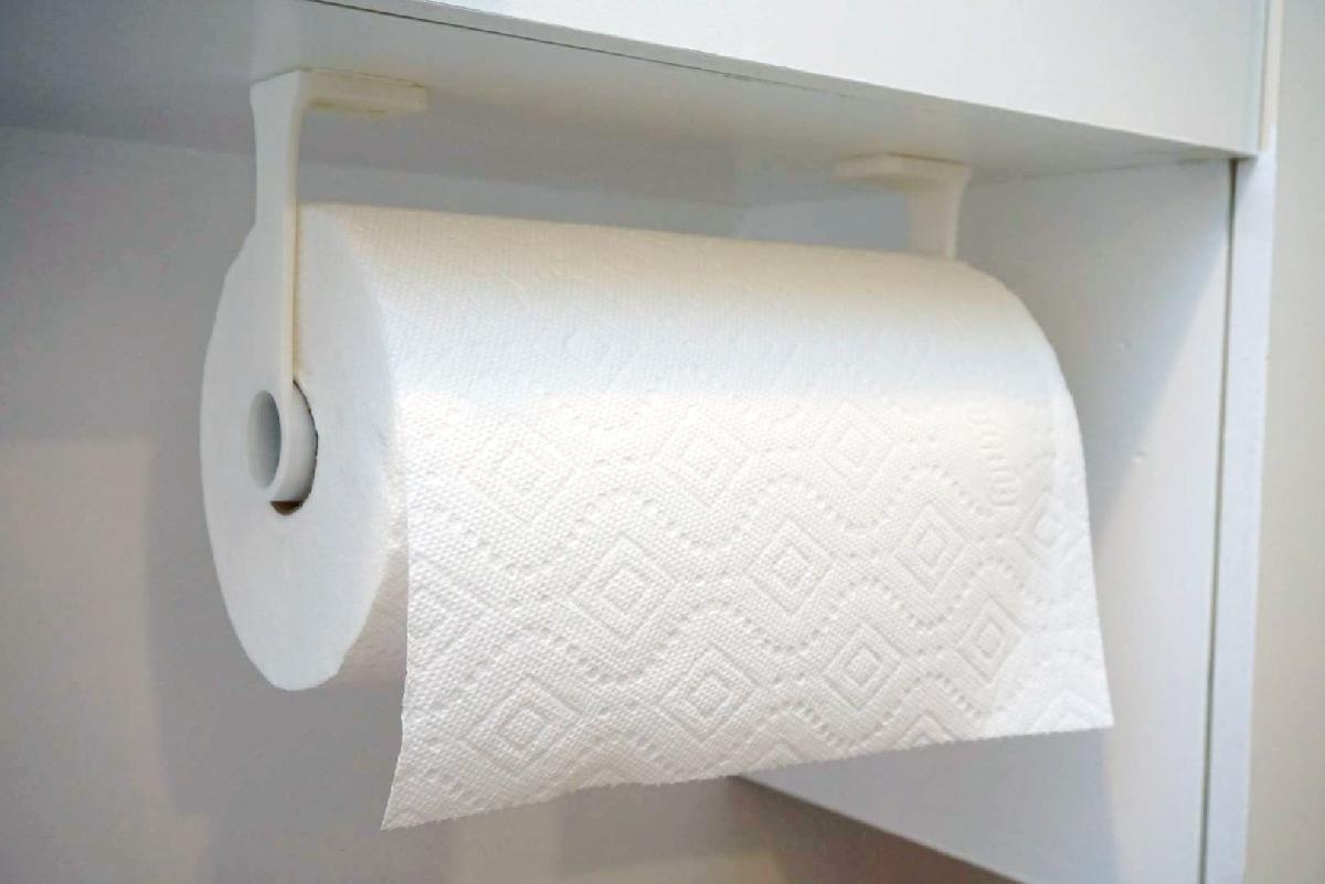Suporte de rolo de papel toalha Remix Extra Long com suportes