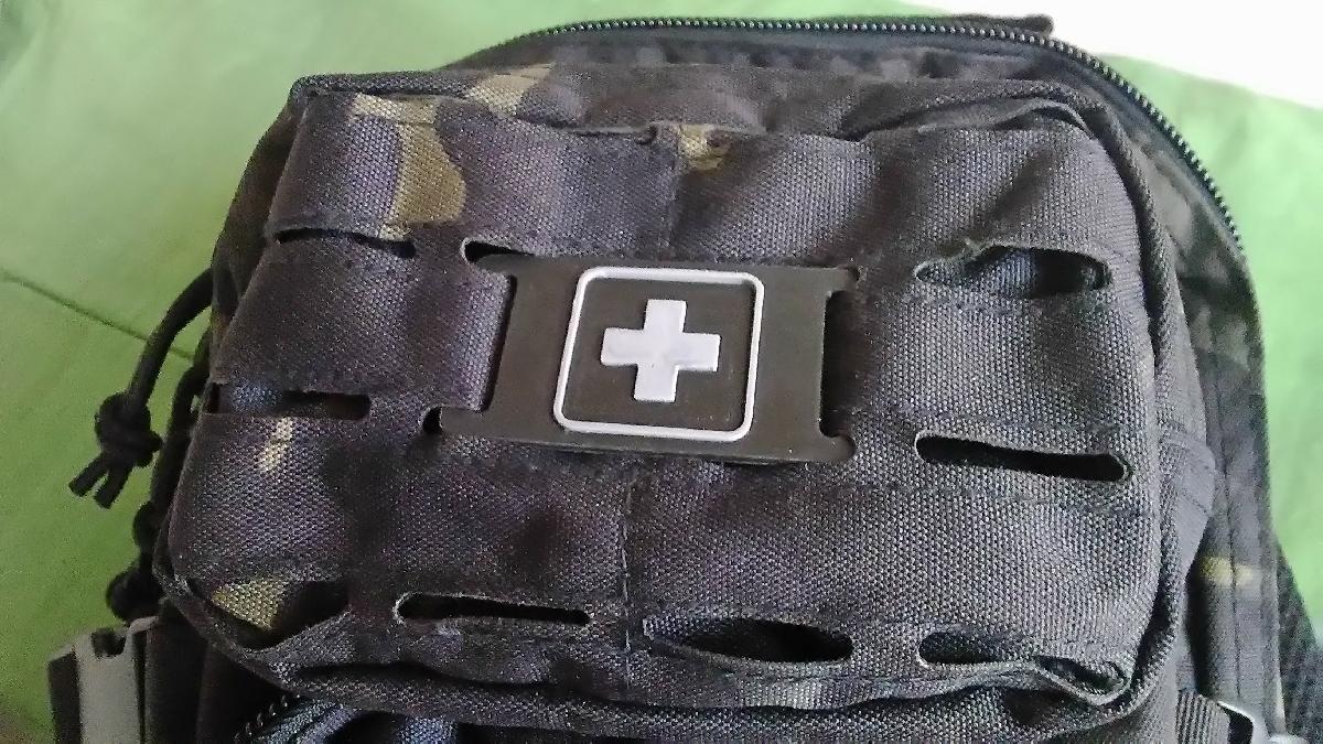 Placa de Primeiros Socorros para Sistema Molle