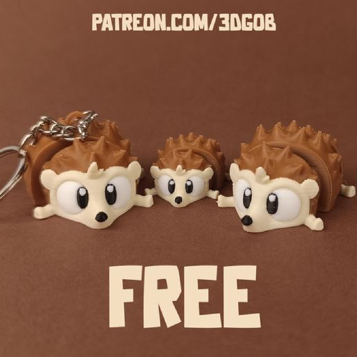 Porco espinho Flexi Articulado, Impressao Direta.