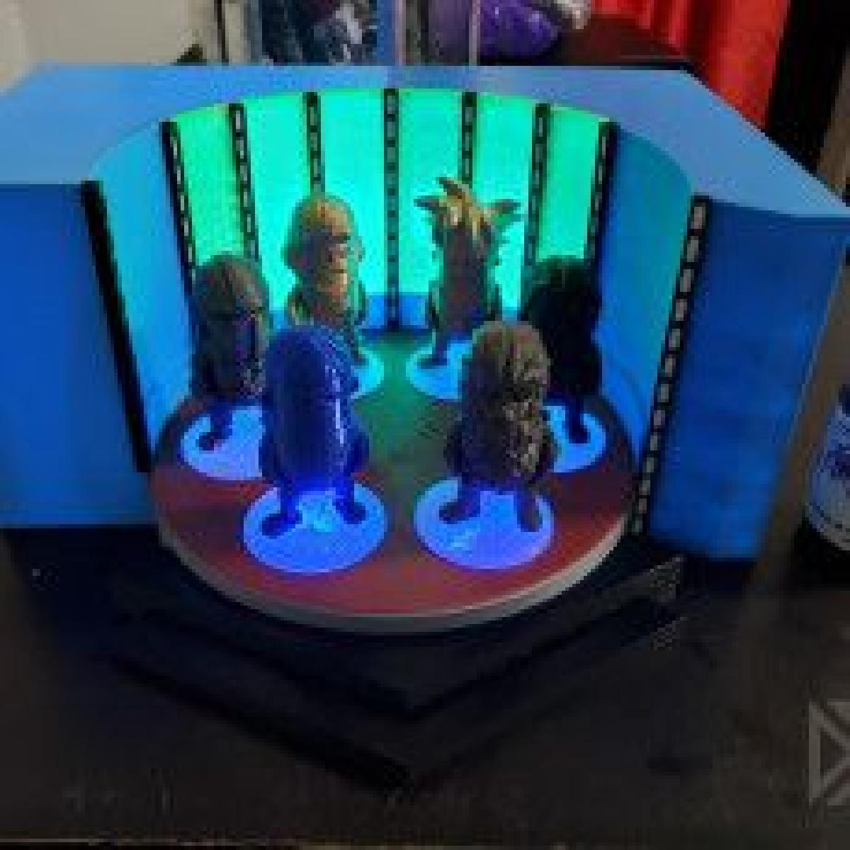 Diorama de Transportador de Star Trek para Mini Figuras