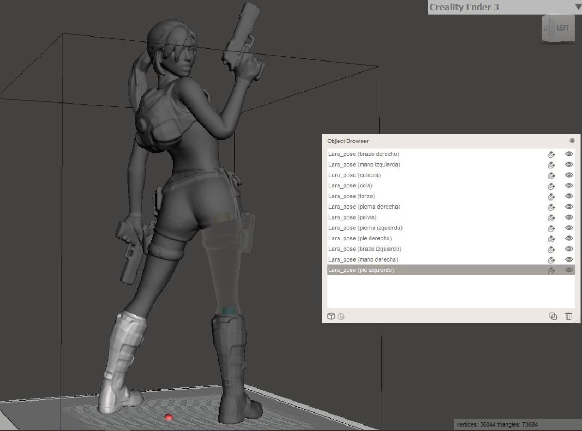 Lara Croft   Tomb Raider   Pose classica 30 cm