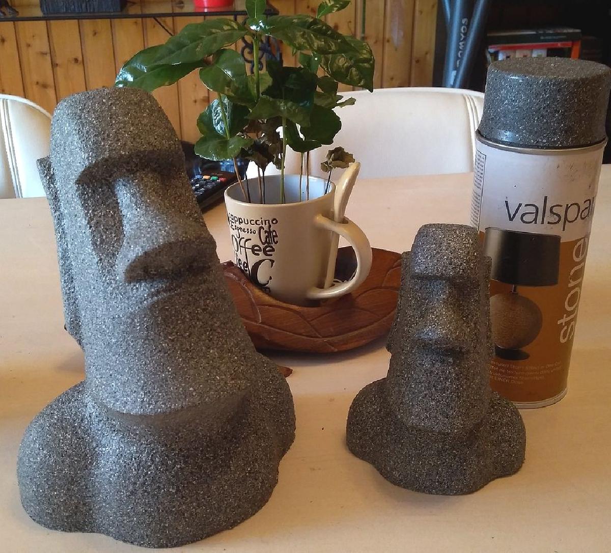 Estátua de Moai Sem saliência