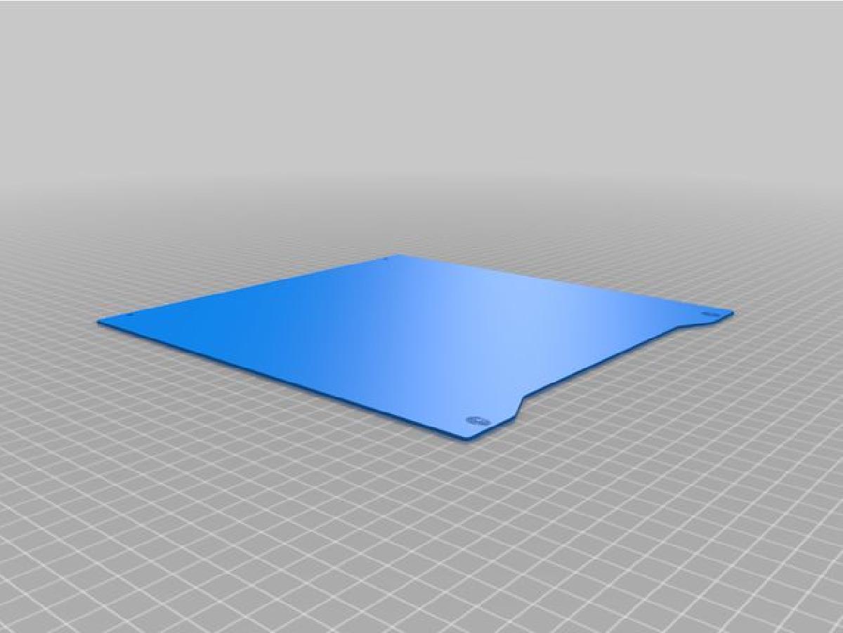Modelo de cama de impressao Biqu B1 para software Prusa Slicer.