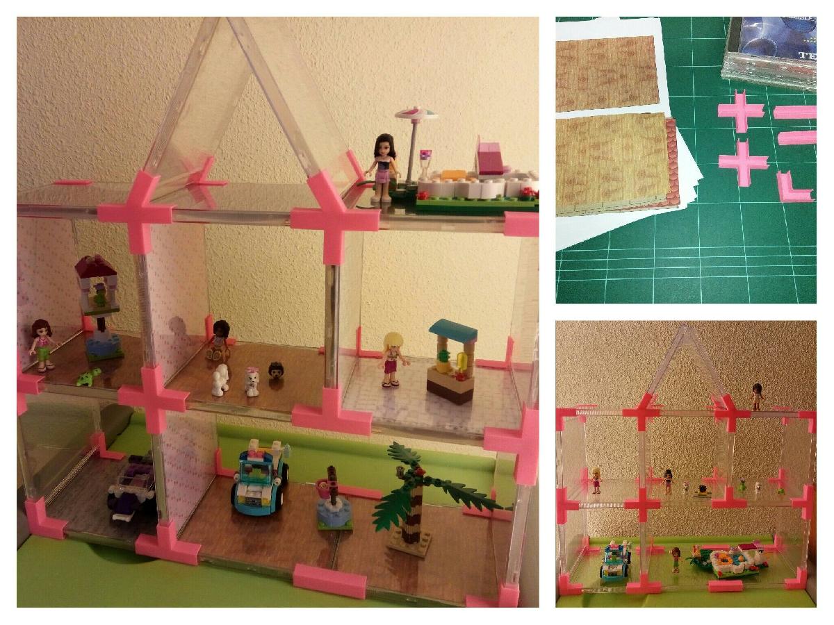 Caixas de CD Recicladas: Casa de Bonecas // Prateleiras de Brinquedos