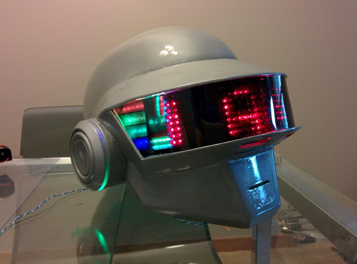 Capacete Usavel 3D Imprimivel do Daft Punk Thomas