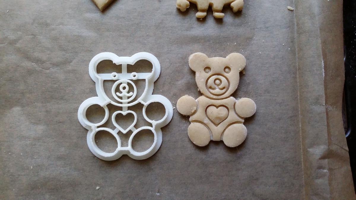 Cortador de biscoitos Teddy Bear