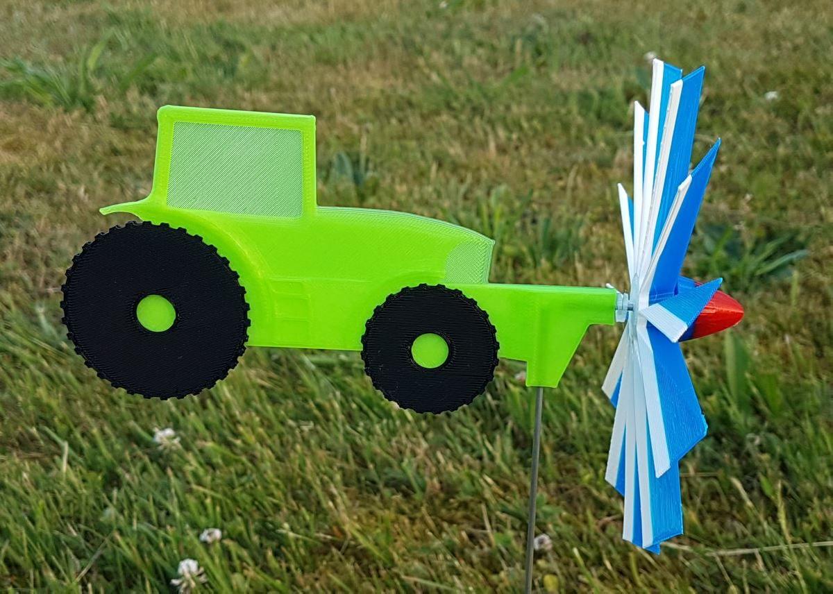 Turbina eolica de trator