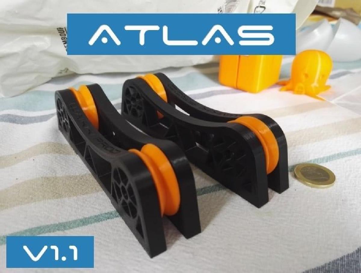 ATLAS O suporte universal para carreteis forte