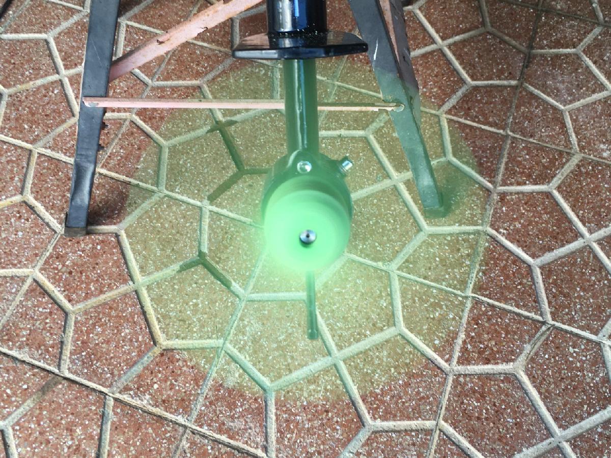 Propulsor XL de 2 laminas para motor de 4 tempos de 38cc   Caiaque