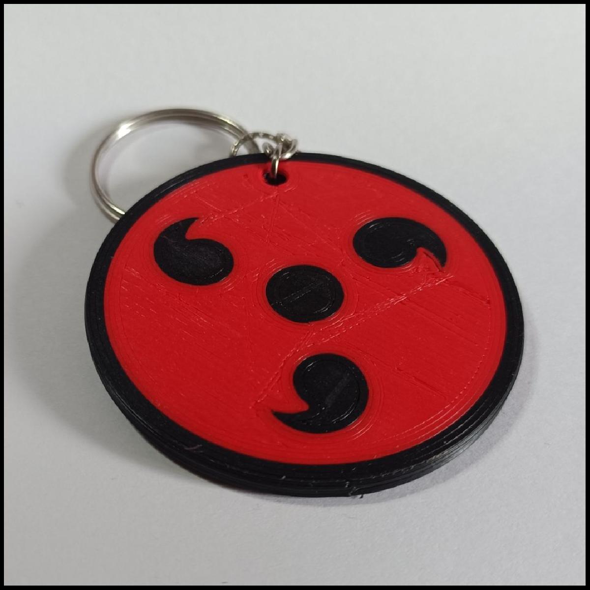 Chaveiro Sharingan 3 Tomoe