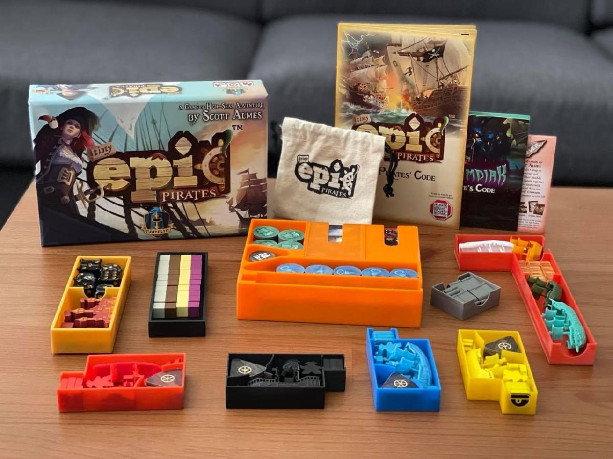 Inserto para Tiny Epic Pirates