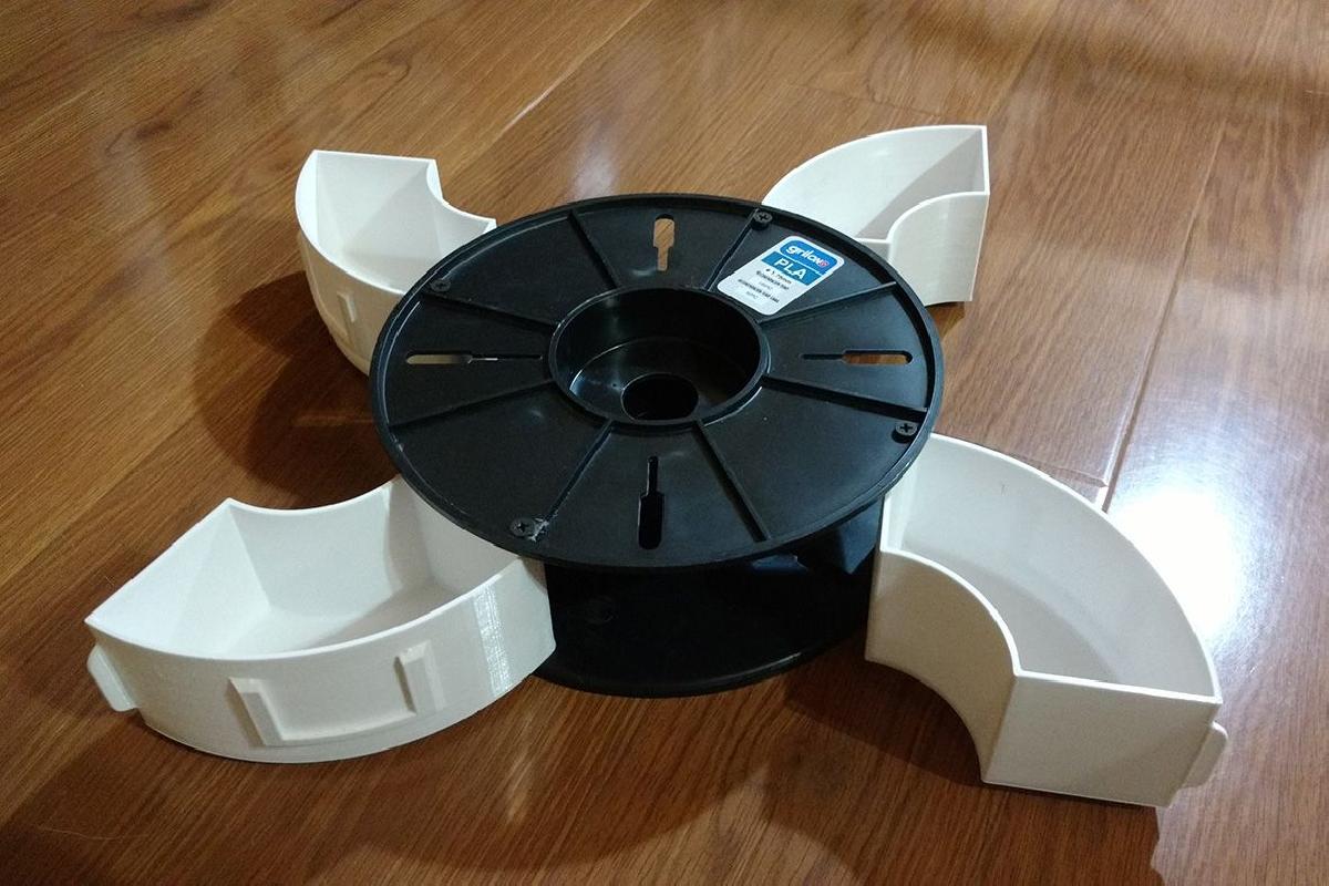 Cajonera circular   Caixas de Armazenamento de Bobinas   Grilon3 (1Kg)