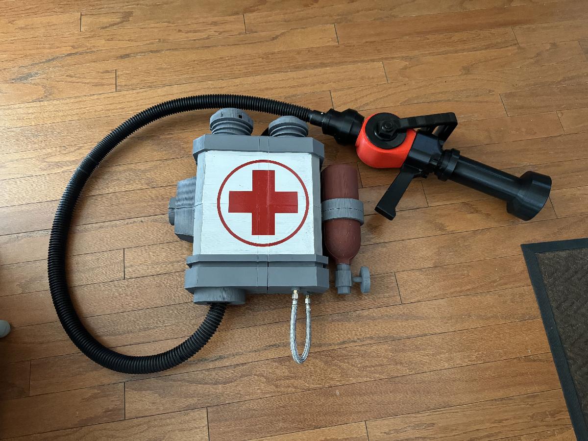Pacote de Medic do TF2   dividido para fantasia de crianca