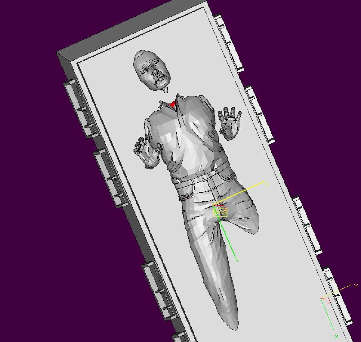 Han Solo em Carbonita