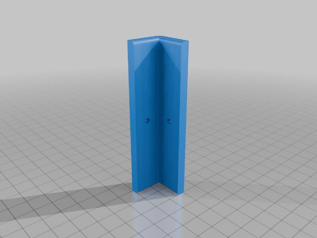 Template para furacao no centro MDF 15mm para marcenaria.