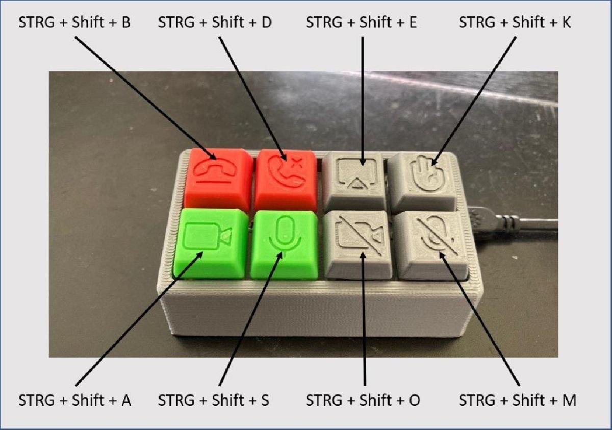 Teclado4Teams MK2
