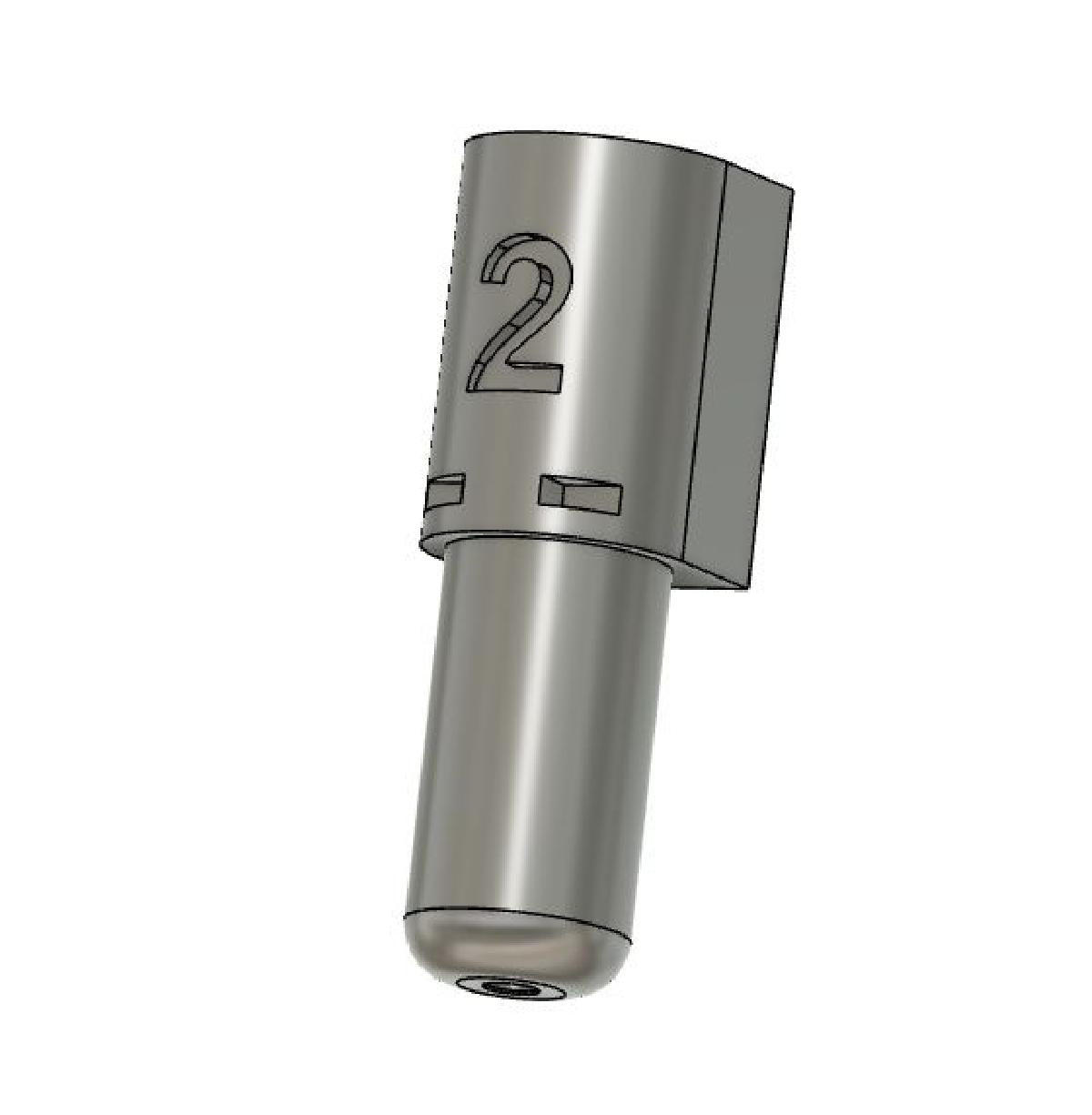 SUPORTE PARA CANETA SHARPIE PARA SILHOUETTE CAMEO slot 2   SUPORTE DE FEUTRE CAMEO slot 2