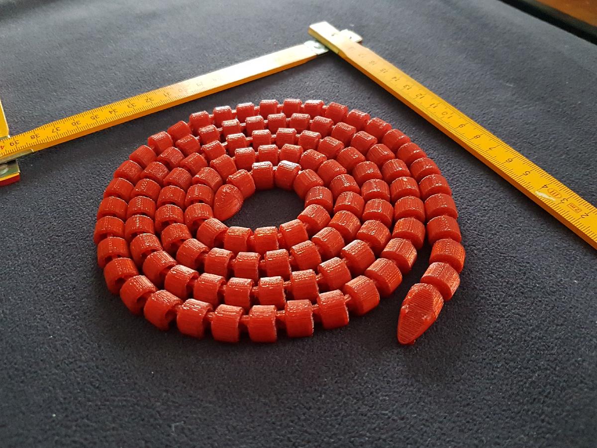Cobra Articulada   Muito longo!