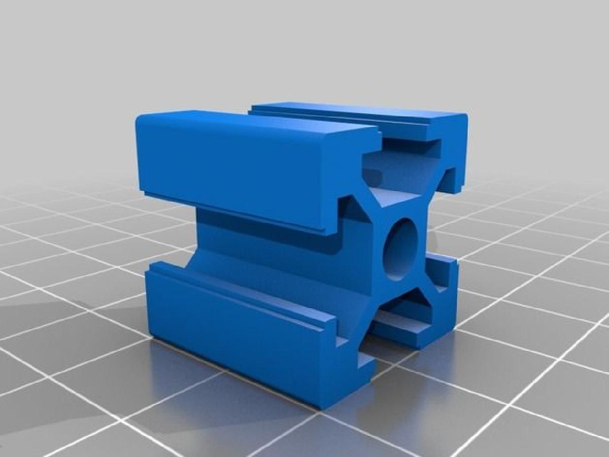 Extrusao 80/20 2020 para Fusion 360