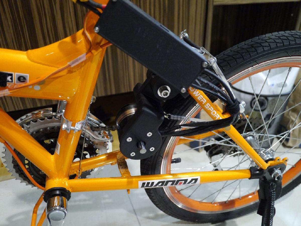 Bicicleta eletrica de transmissao por atrito