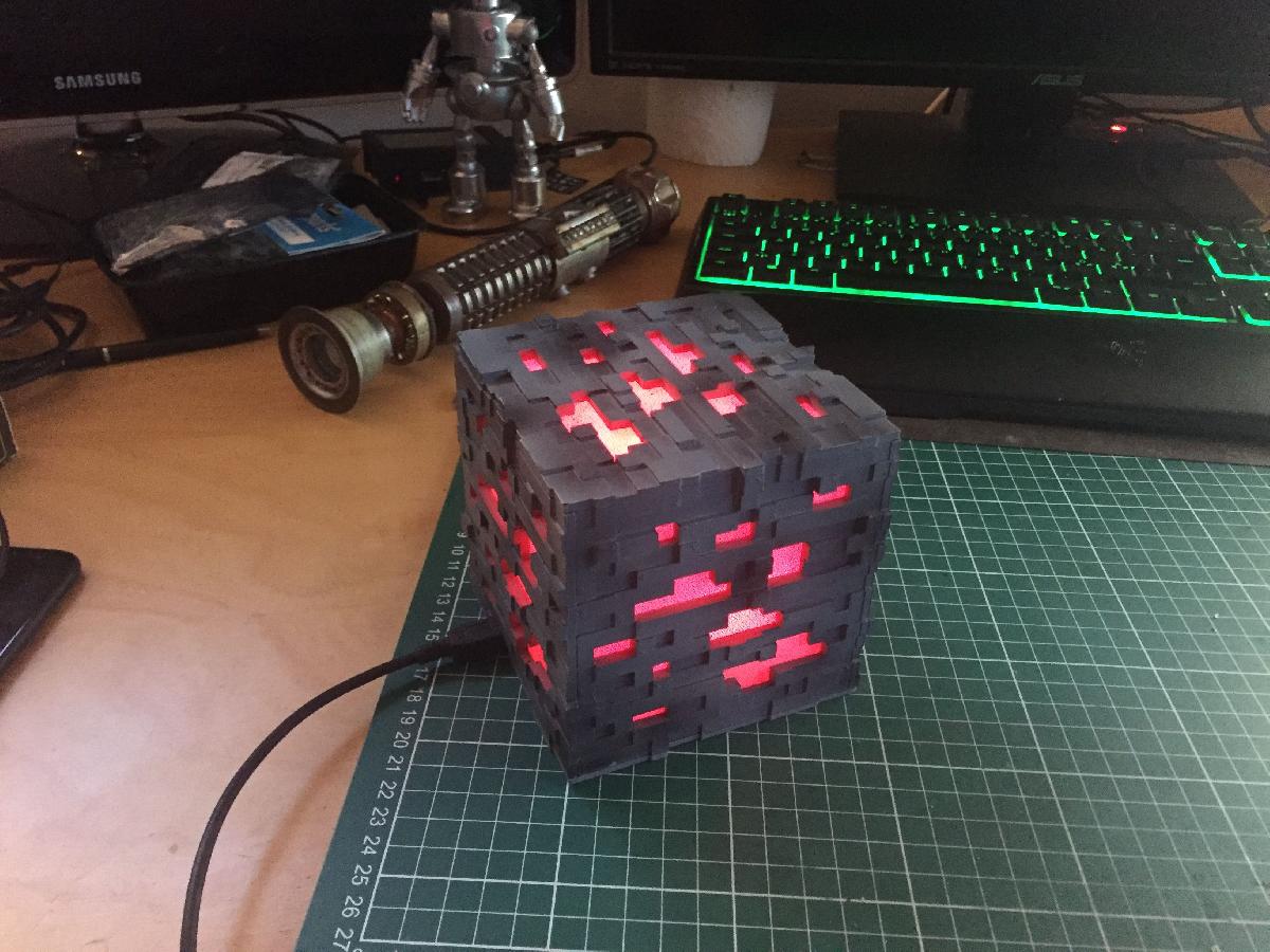Minecraft Lâmpada