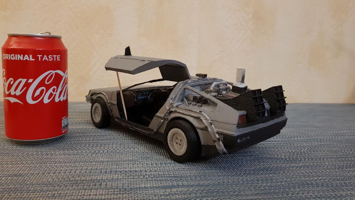 DELOREAN DE VOLTA PARA O FUTURO partes completas