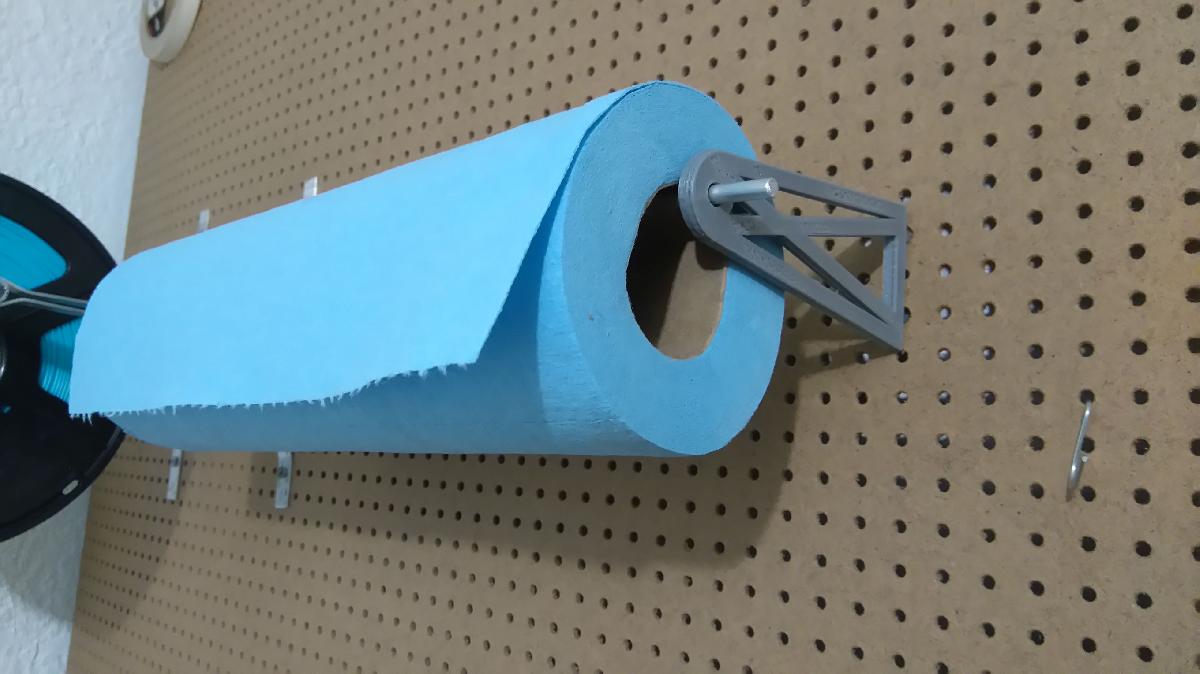 Suporte para toalhas (porta toalhas) painel perfurado.