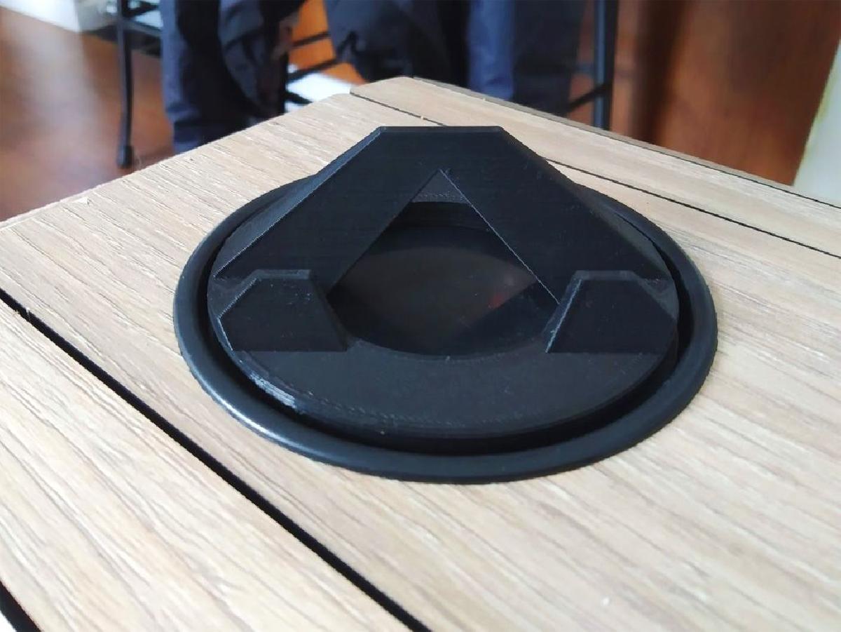 Suporte de smartphone redondo