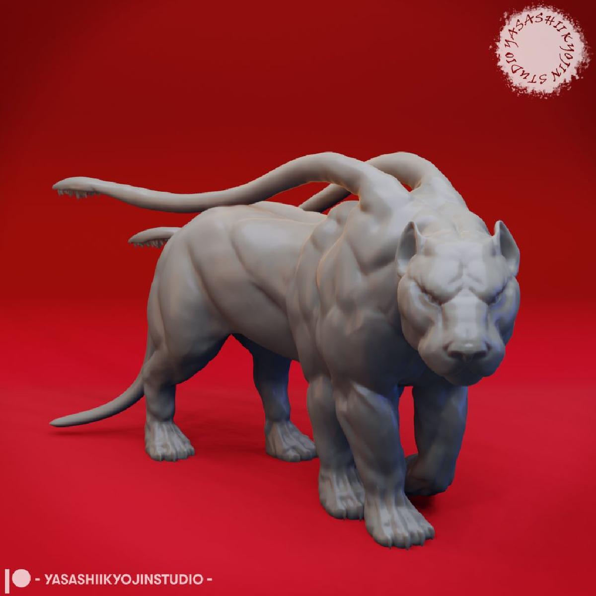 Displacer Beast Miniatura de Mesa