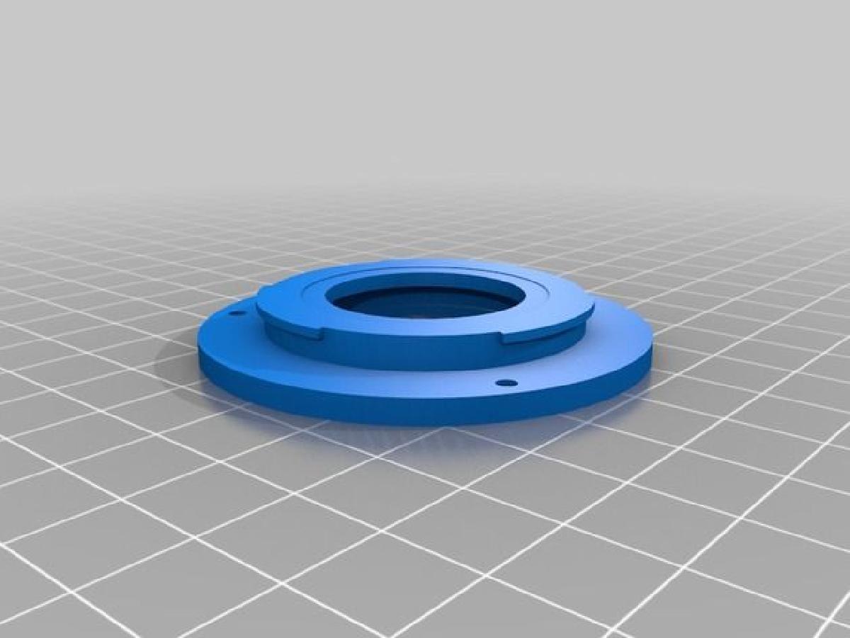 Adaptador de Lente C Mount (CCTV) para Fujifilm X Mount