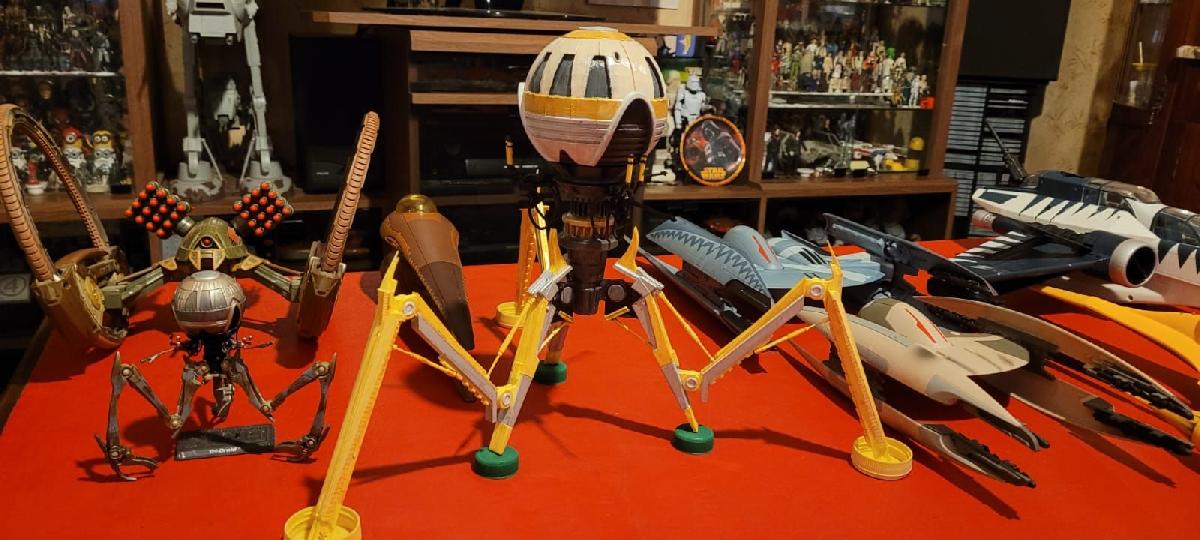 Droid Tridimensional Octuptarra de Star Wars