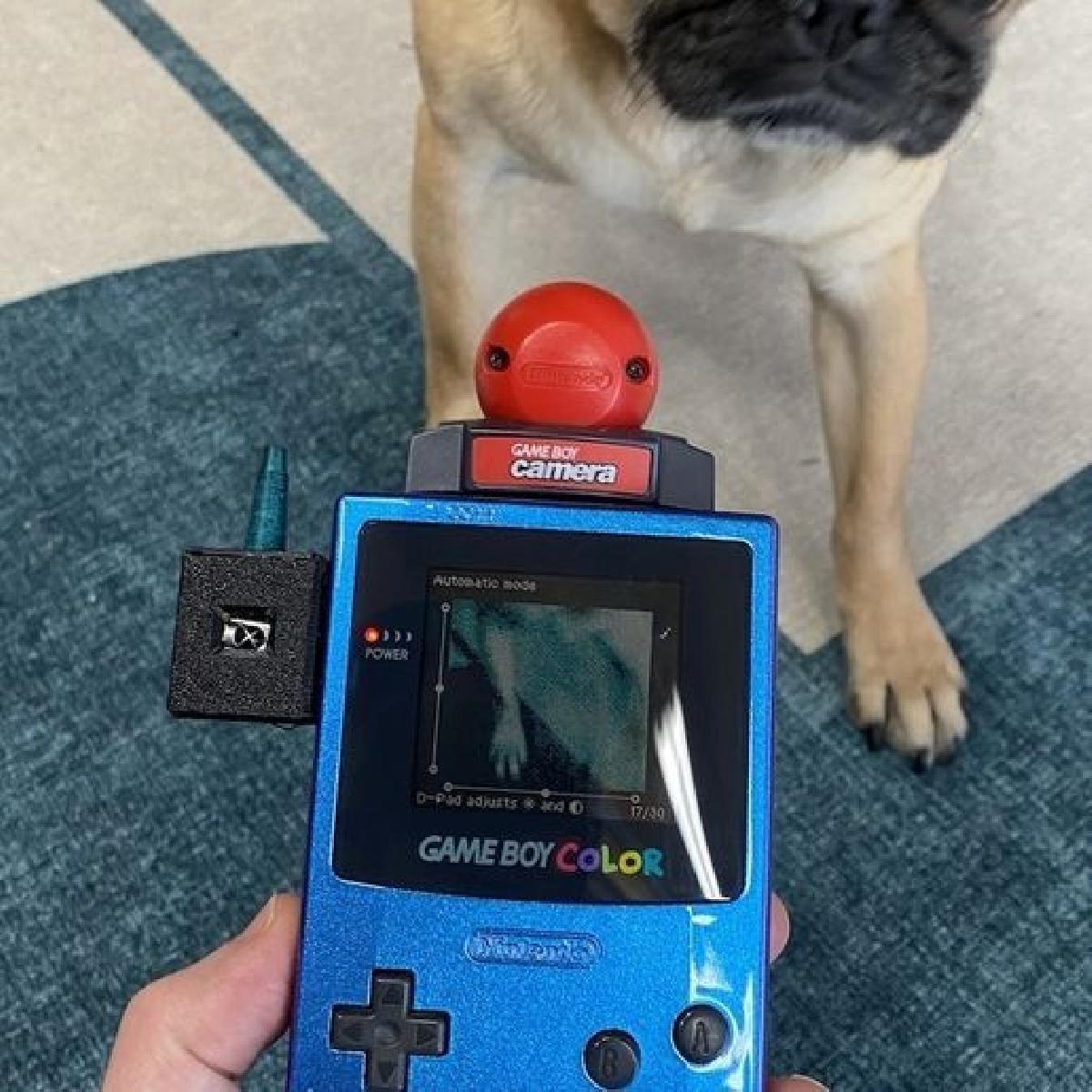 Controle remoto IR para ROMs personalizadas da Game Boy Camera